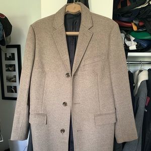 J. Crew Men’s Ludlow Wool Cashmere Top Coat
